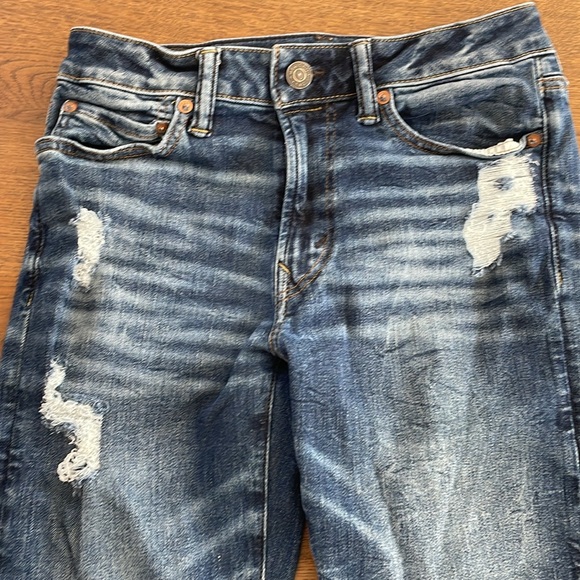 29x32 AE Airflex360 ripped blue jeans Men’s - Picture 5 of 7
